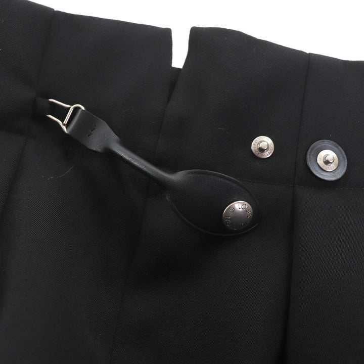 Excellent LOUIS VUITTON Pants black wool Women 34 RW212B
