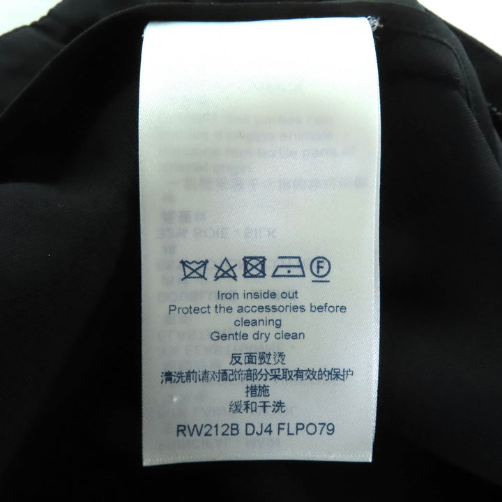 Excellent LOUIS VUITTON Pants black wool Women 34 RW212B