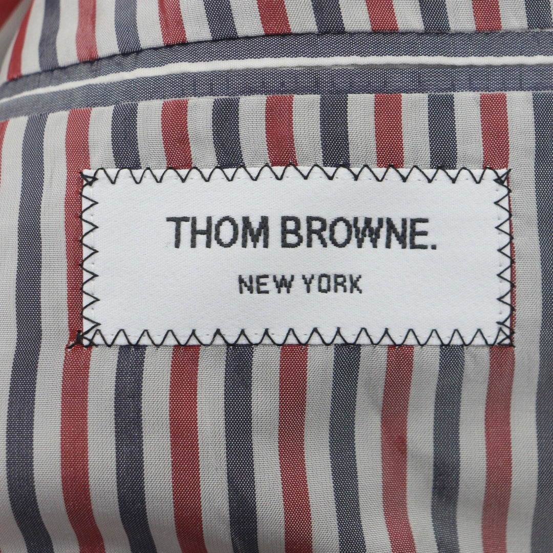 Excellent THOM BROWNE tailored jacket gray wool mens 3 MJC0C01G00021
