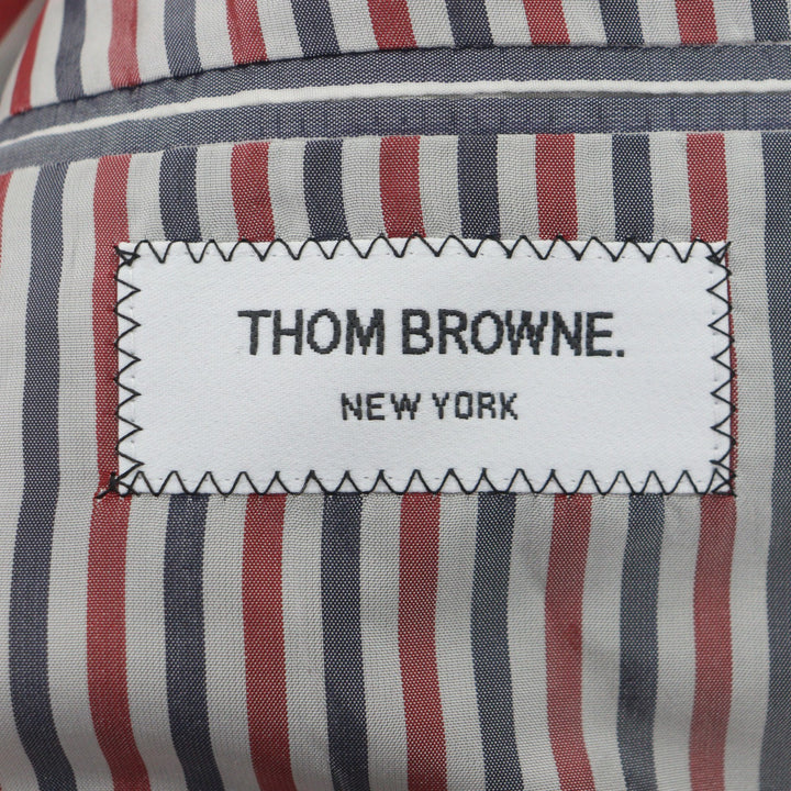 Excellent THOM BROWNE tailored jacket gray wool mens 3 MJC0C01G00021