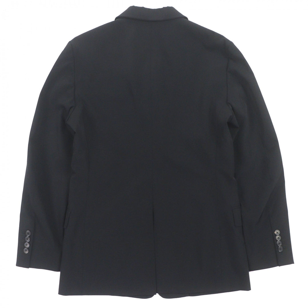 Excellent PRADA two-piece set single suit black polyester mens UGS141/UP0139