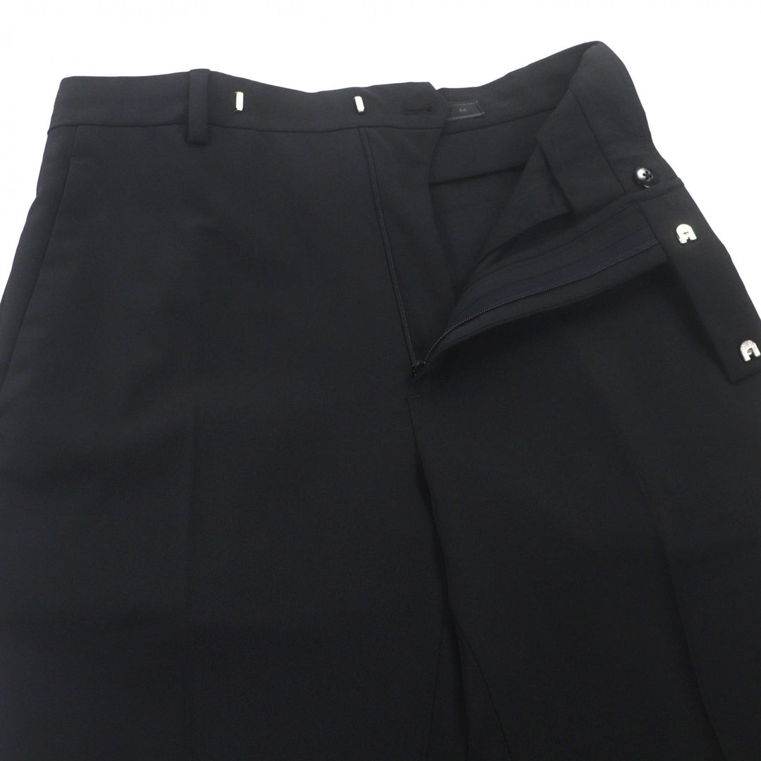 Excellent PRADA two-piece set single suit black polyester mens UGS141/UP0139
