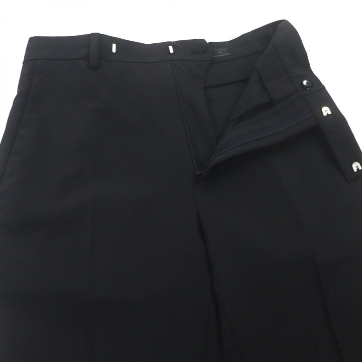 Excellent PRADA two-piece set single suit black polyester mens UGS141/UP0139