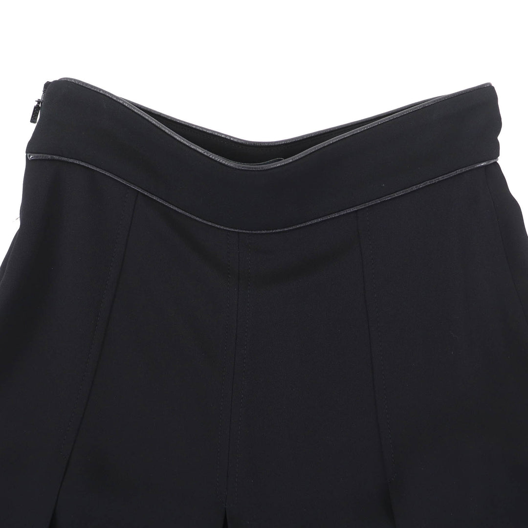 Excellent GUCCI Pants black Rayon Women 36 596968