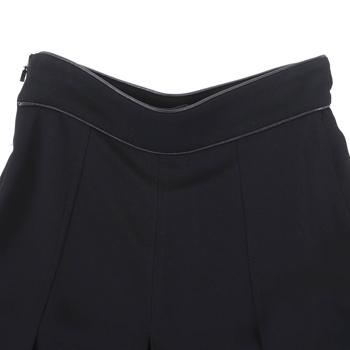Excellent GUCCI Pants black Rayon Women 36 596968