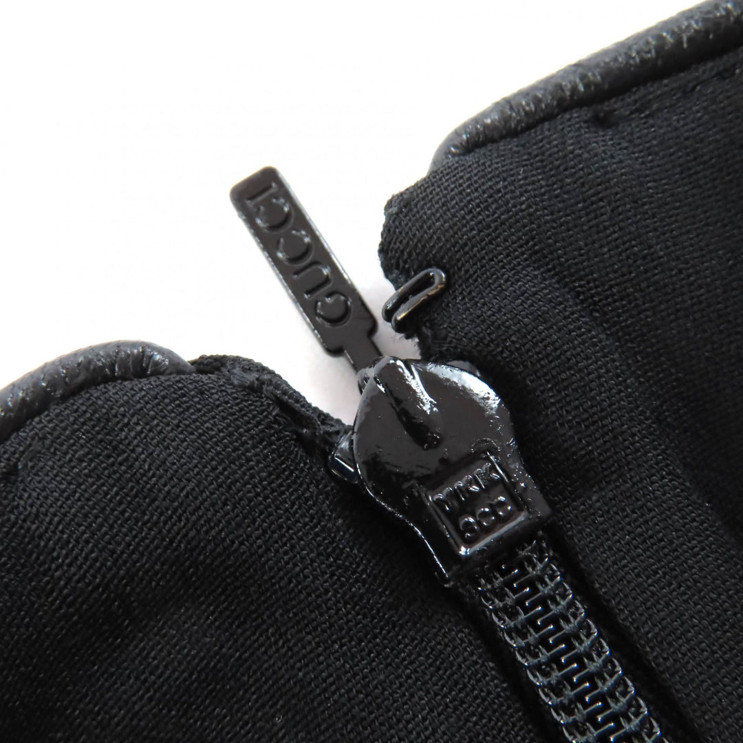 Excellent GUCCI Pants black Rayon Women 36 596968