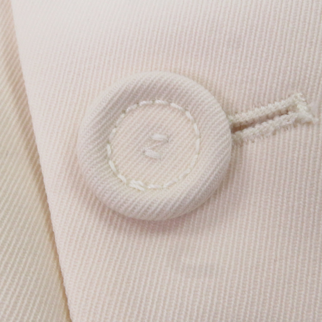 Pristine DIOR×sacai Jacket Logo patch docking design Ivory wool mens 46