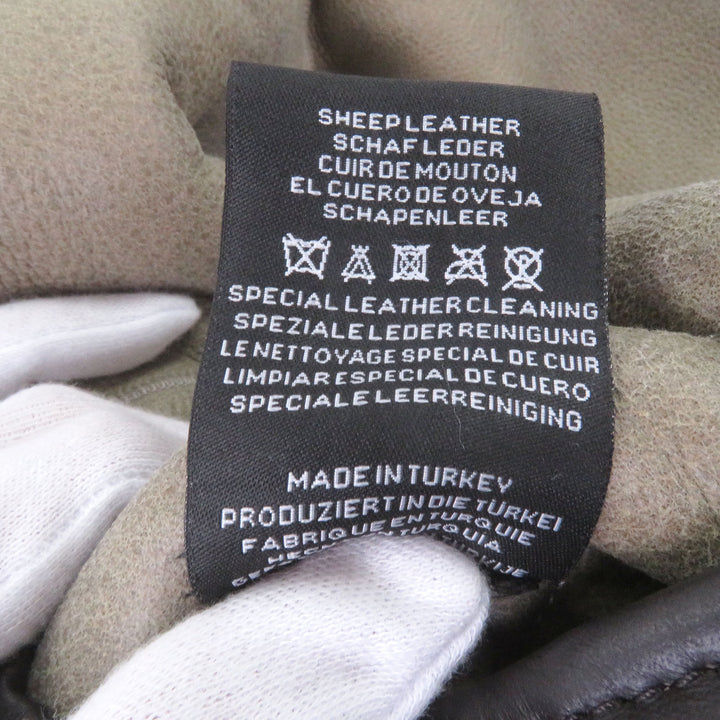 Excellent ARMA Mouton jacket ALINO Merino Curly Crispy Reversible Flight Jacket