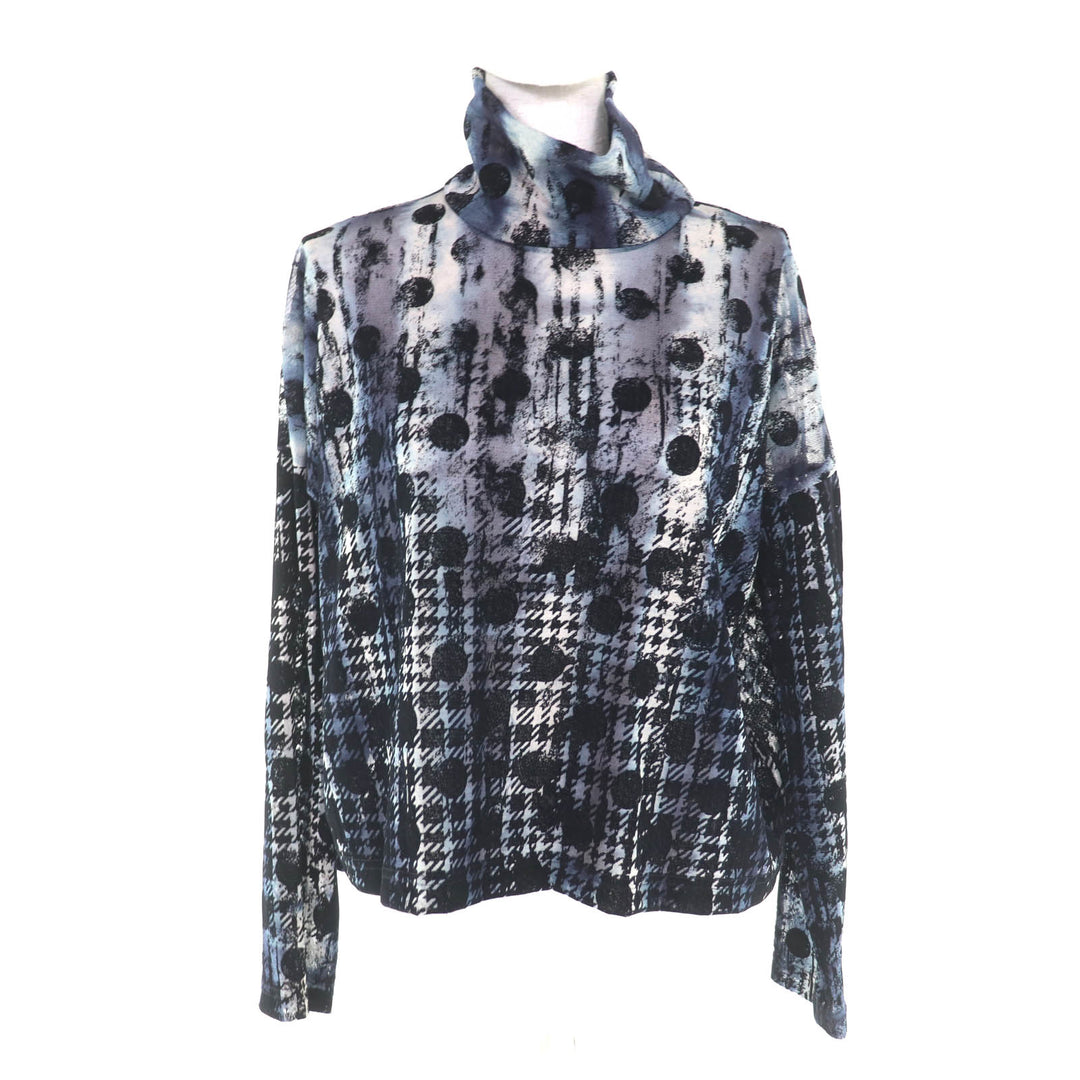 Excellent Y's tops Navy polyester Women 2 YM-T20-676