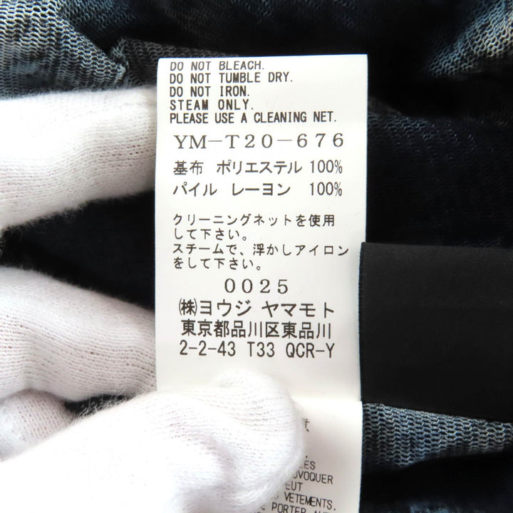 Excellent Y's tops Navy polyester Women 2 YM-T20-676