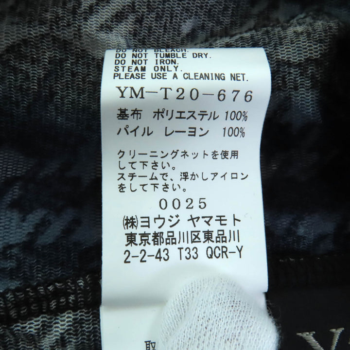 Excellent Y's T-shirt Navy polyester Women 2 YM-T20-676