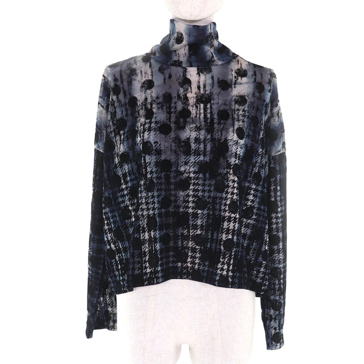Excellent Y's T-shirt Navy polyester Women 2 YM-T20-676