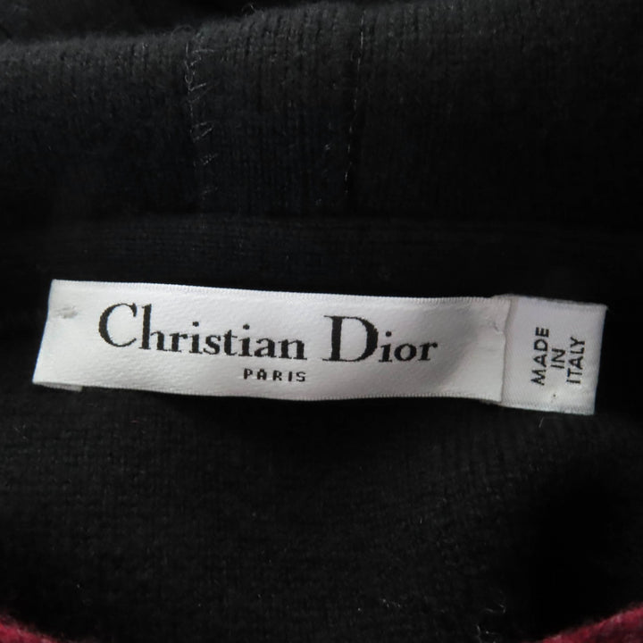 Excellent Christian Dior knit J’ADIR Red series cashmere Women 40 844S92AM009