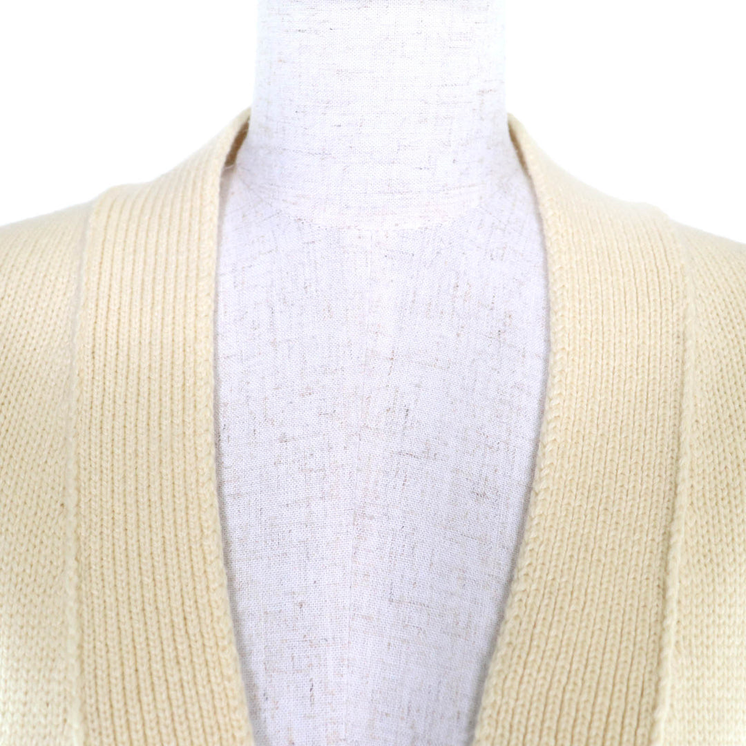 Excellent JIL SANDER cardigan yellow cashmere Women 34 JSCU752017