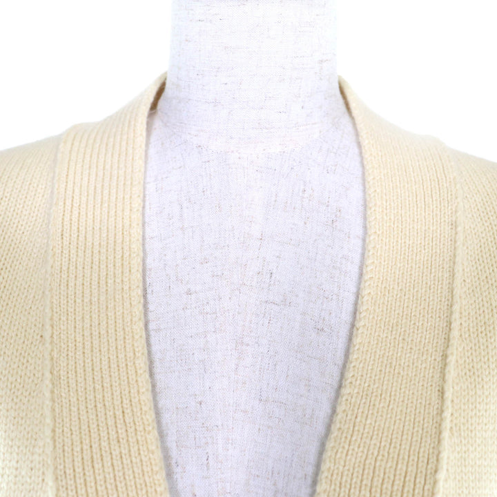 Excellent JIL SANDER cardigan yellow cashmere Women 34 JSCU752017