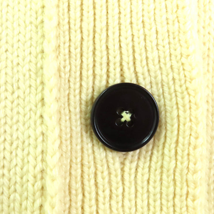 Excellent JIL SANDER cardigan yellow cashmere Women 34 JSCU752017