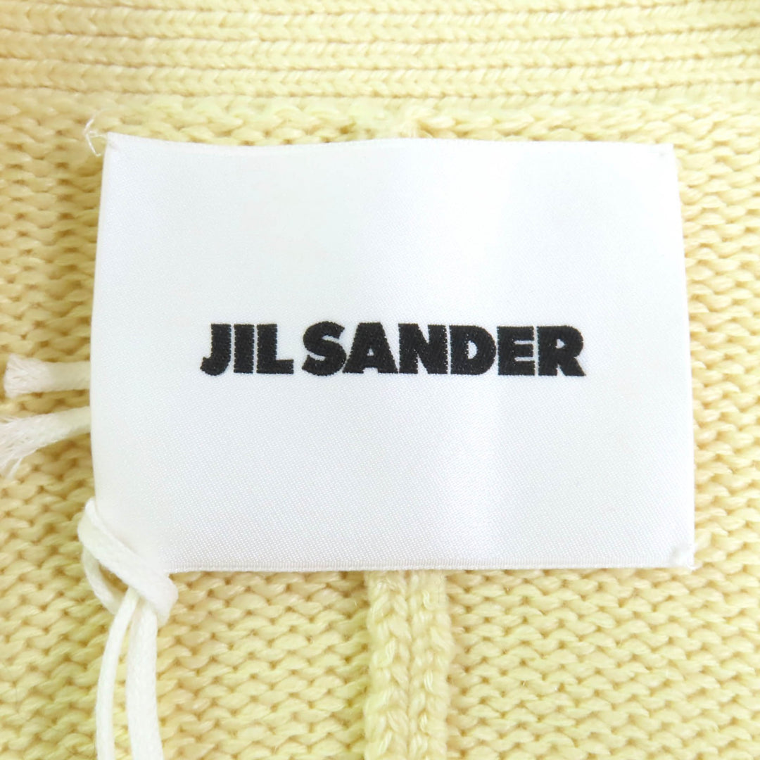 Excellent JIL SANDER cardigan yellow cashmere Women 34 JSCU752017