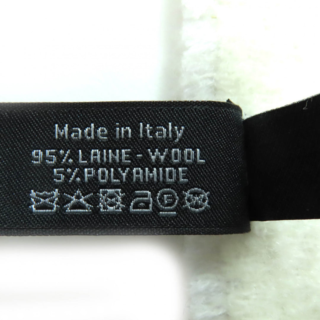 Great CHANEL shawl gray wool Women