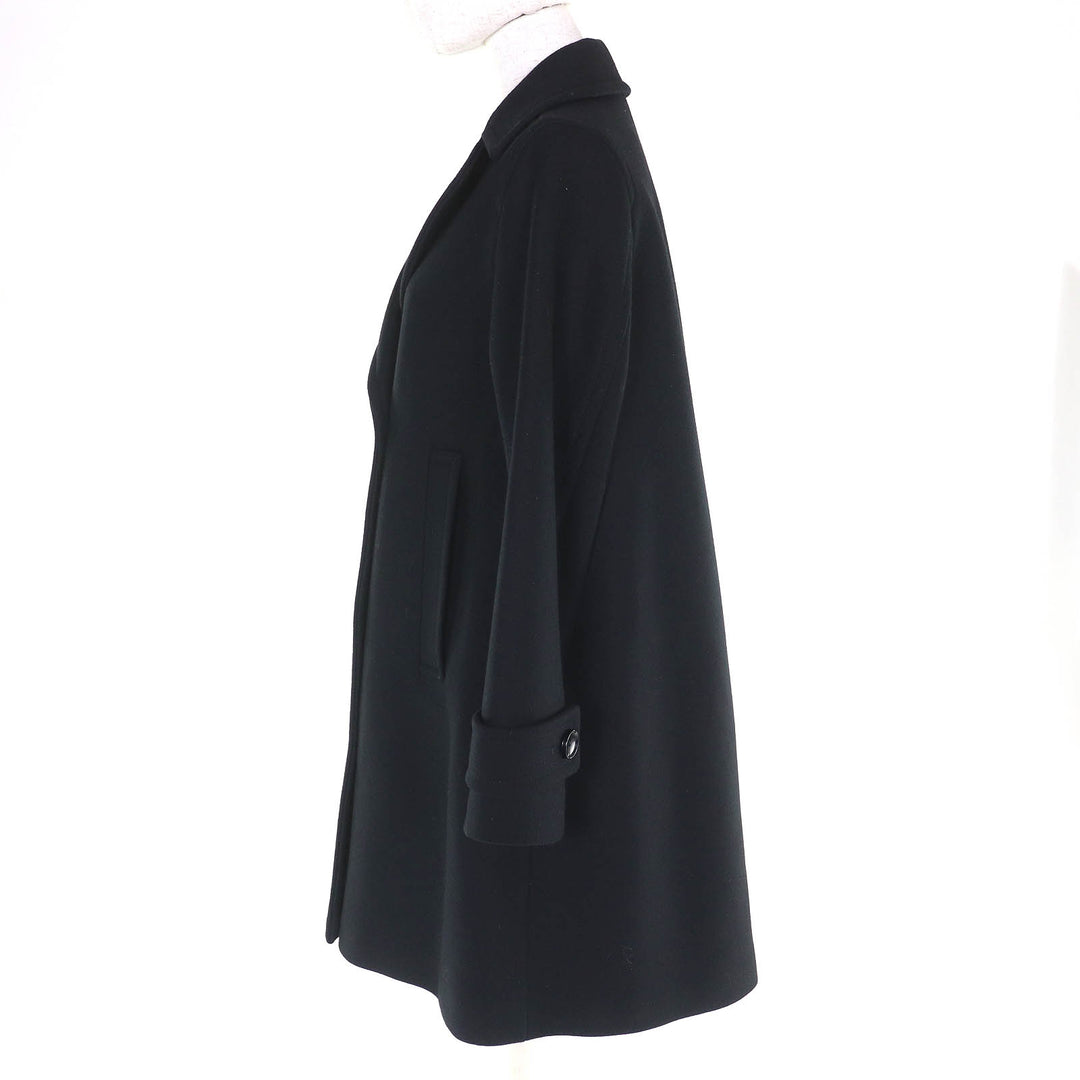 Pristine Ron Herman coat A line black wool Women XS 32102000155