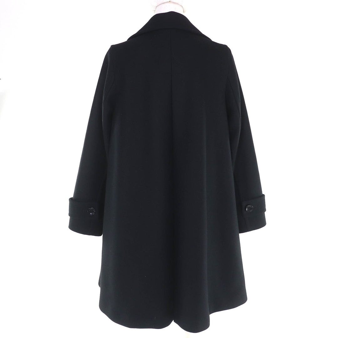Pristine Ron Herman coat A line black wool Women XS 32102000155