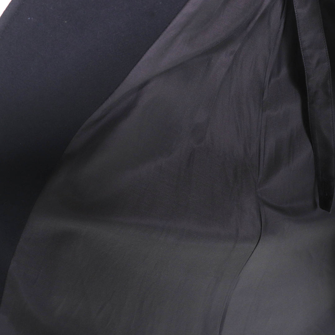 Pristine Ron Herman coat A line black wool Women XS 32102000155