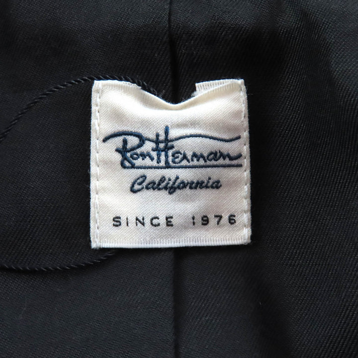 Pristine Ron Herman coat A line black wool Women XS 32102000155