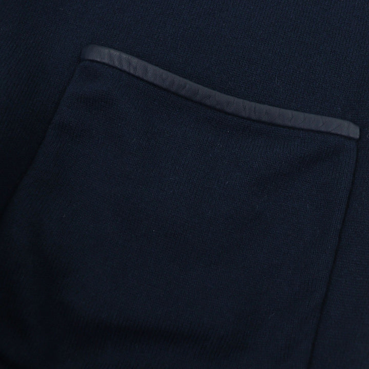 Excellent Loro Piana 100% baby cashmere reversible long knit cardigan