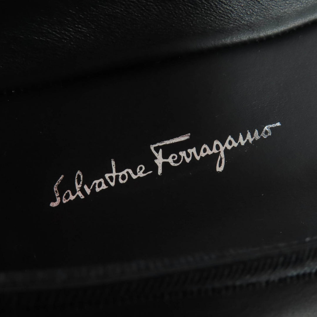 Excellent Salvatore Ferragamo sneakers DAMSKOR Gancini Punched Damskoor 8.5