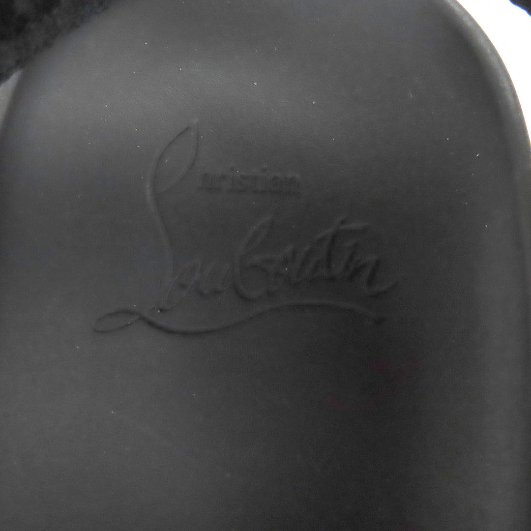 Excellent Christian Louboutin Sandals Summer Dune Logo tape Velcro strap