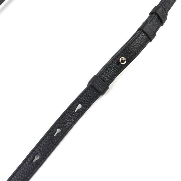 Pristine Salvatore Ferragamo Shoulder Bag studio Gancini leather black 21H886