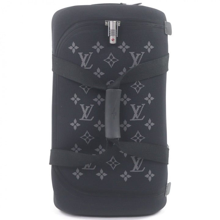 Great LOUIS VUITTON Carry Bag Monogram Horizon Soft 2R55 Monogram Eclipse