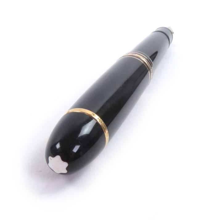 Very Good MONTBLANC fountain pen Meisterstück 149 Cap type black 14C mens