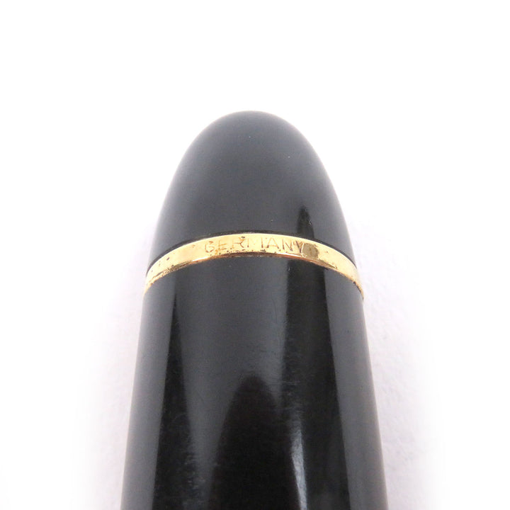 Very Good MONTBLANC fountain pen Meisterstück 149 Cap type black 14C mens