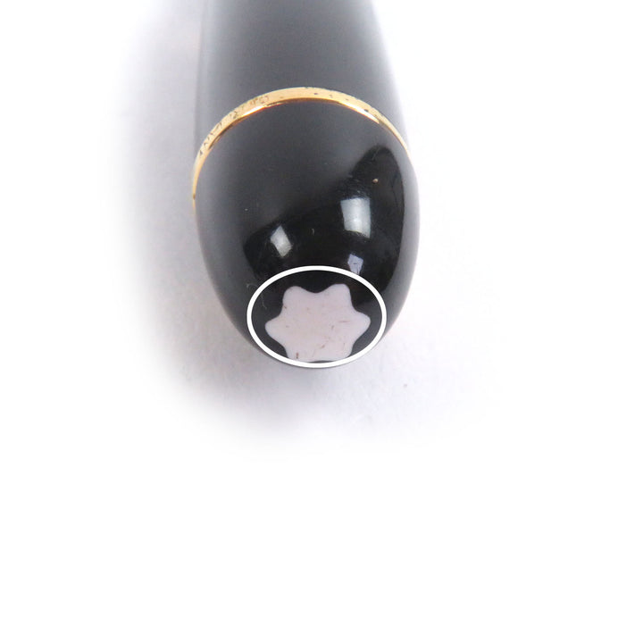 Very Good MONTBLANC fountain pen Meisterstück 149 Cap type black 14C mens