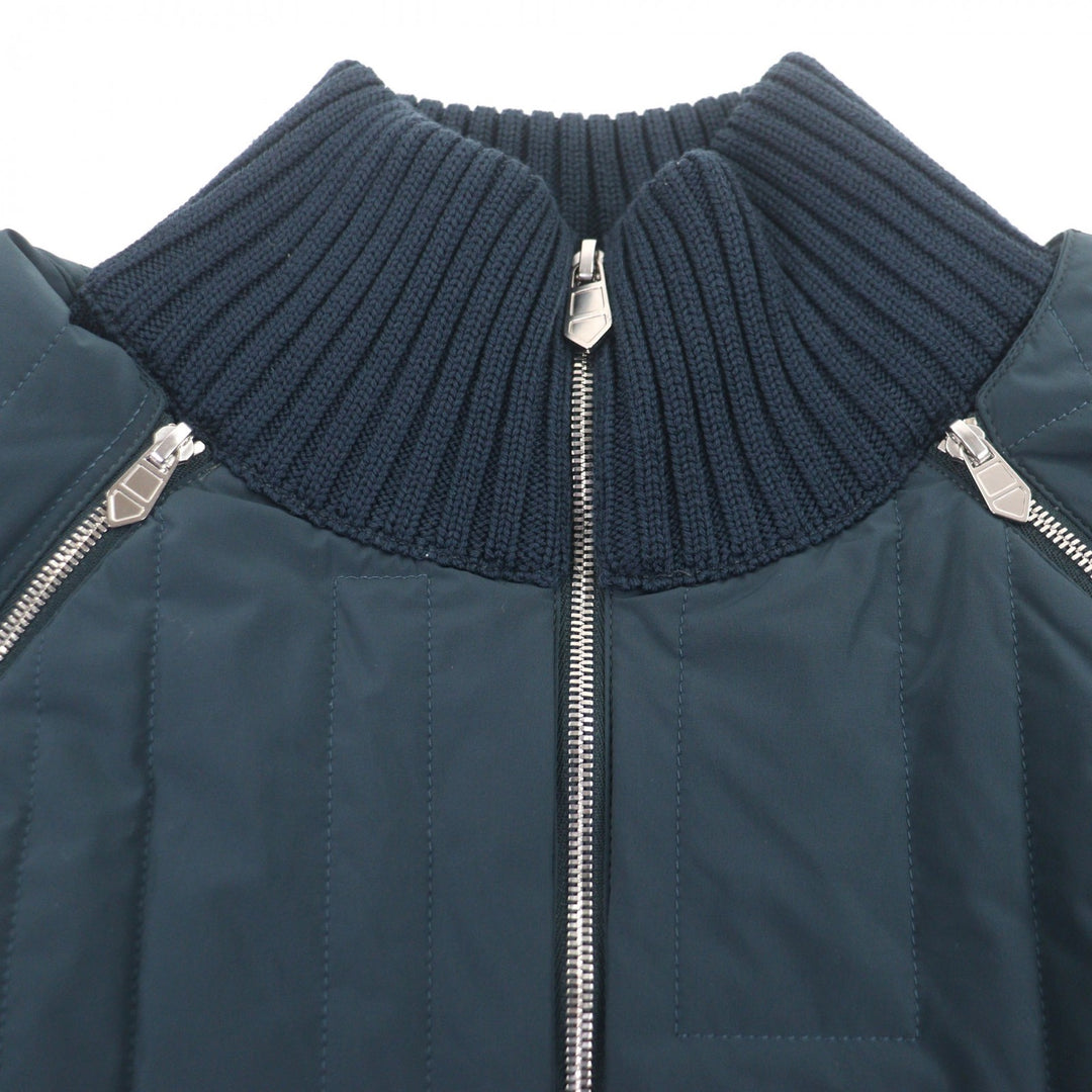 Pristine HERMES Jacket Navy wool mens L