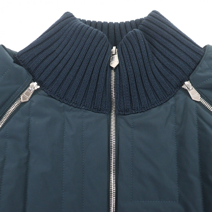 Pristine HERMES Jacket Navy wool mens L