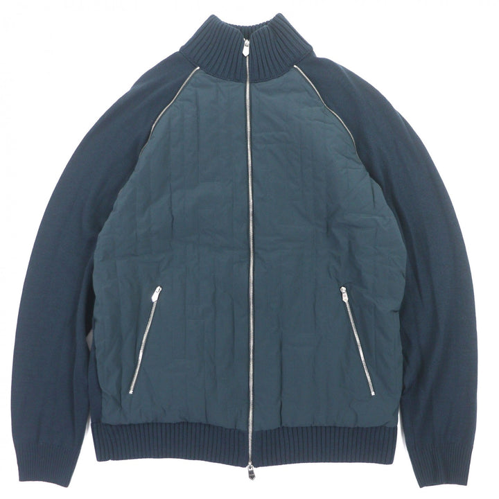 Pristine HERMES Jacket Navy wool mens L