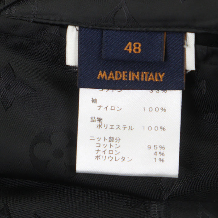 Excellent LOUIS VUITTON Blouson black Cowhide mens 48