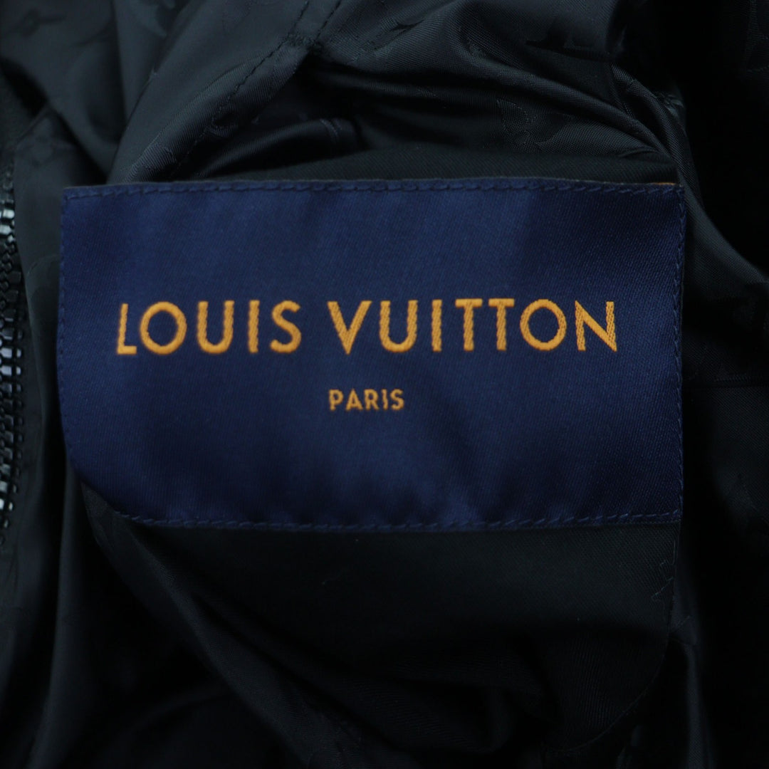Excellent LOUIS VUITTON Blouson black Cowhide mens 48
