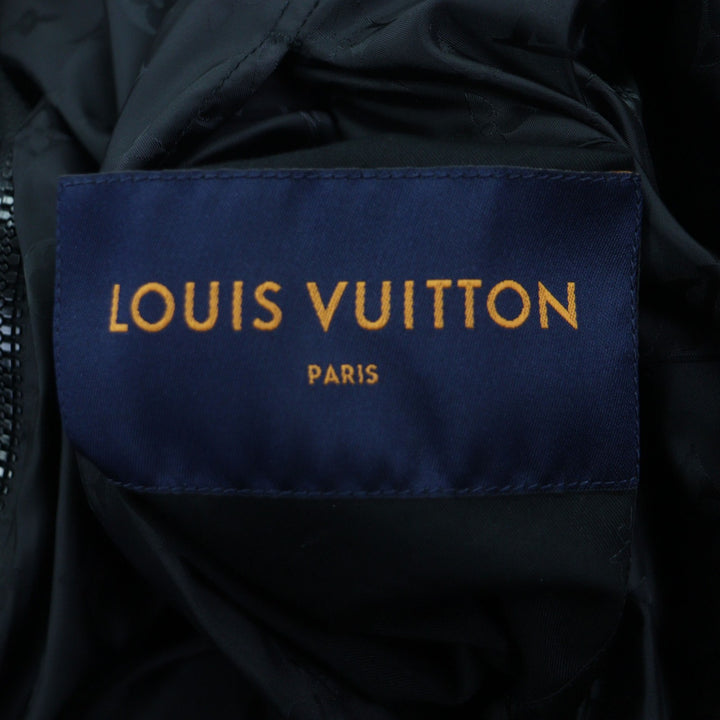 Excellent LOUIS VUITTON Blouson black Cowhide mens 48