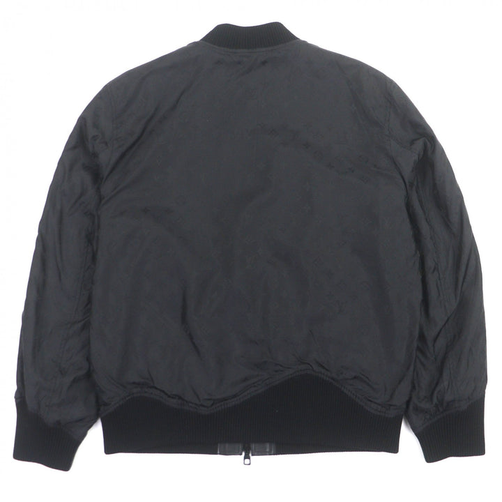 Excellent LOUIS VUITTON Blouson black Cowhide mens 48