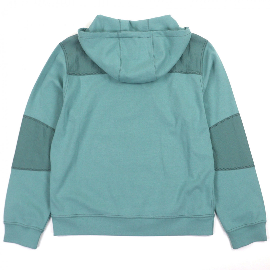 Pristine HERMES hoodie Voile H Switch design H logo zip-up green cotton mens M