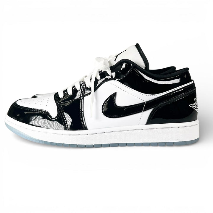 Pristine NIKE sneakers AIR JORDAN 1 LOW SE Dunk white leather 27.5 DV1309 100