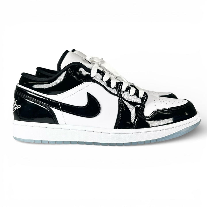 Pristine NIKE sneakers AIR JORDAN 1 LOW SE Dunk white leather 27.5 DV1309 100
