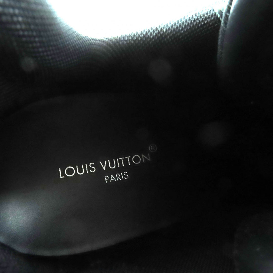 Excellent LOUIS VUITTON sneakers Arclight line black leather Women 41