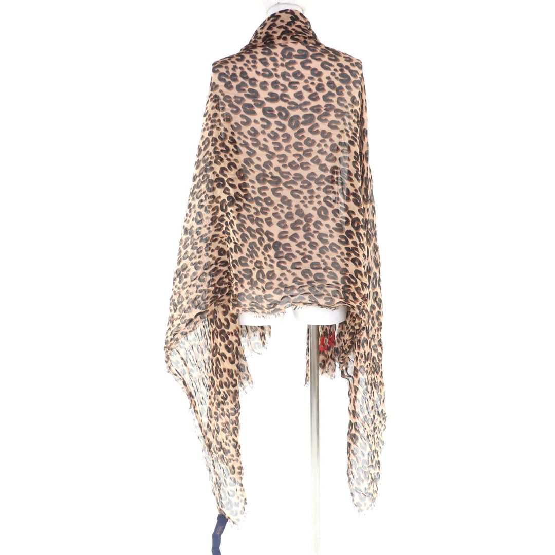 Excellent LOUIS VUITTON Stall Brown cashmere Women M79566