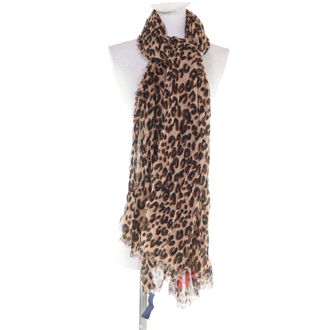 Excellent LOUIS VUITTON Stall Brown cashmere Women M79566