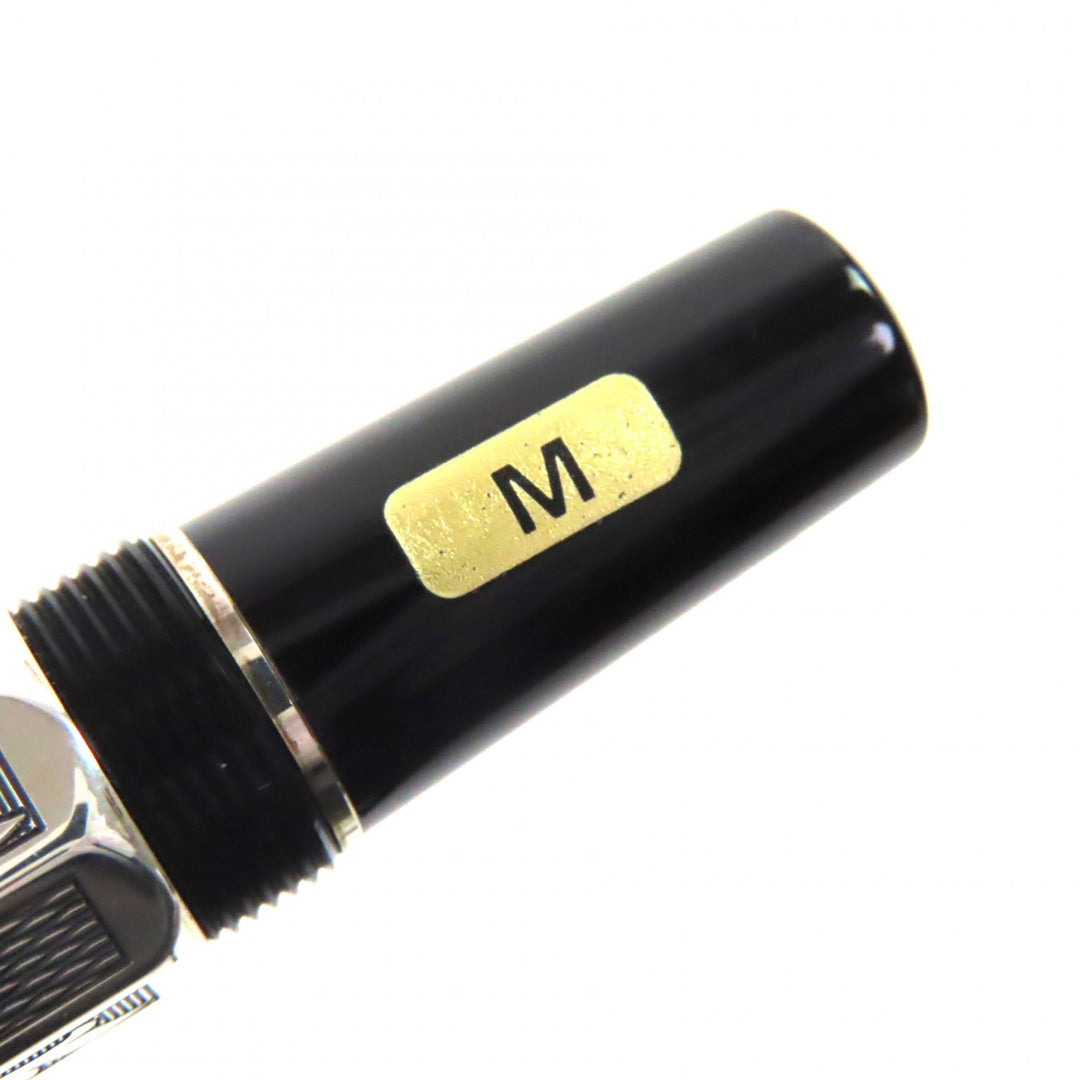 Excellent MONTBLANC fountain pen Author 1999 Marcel Proust Silver AG925 mens