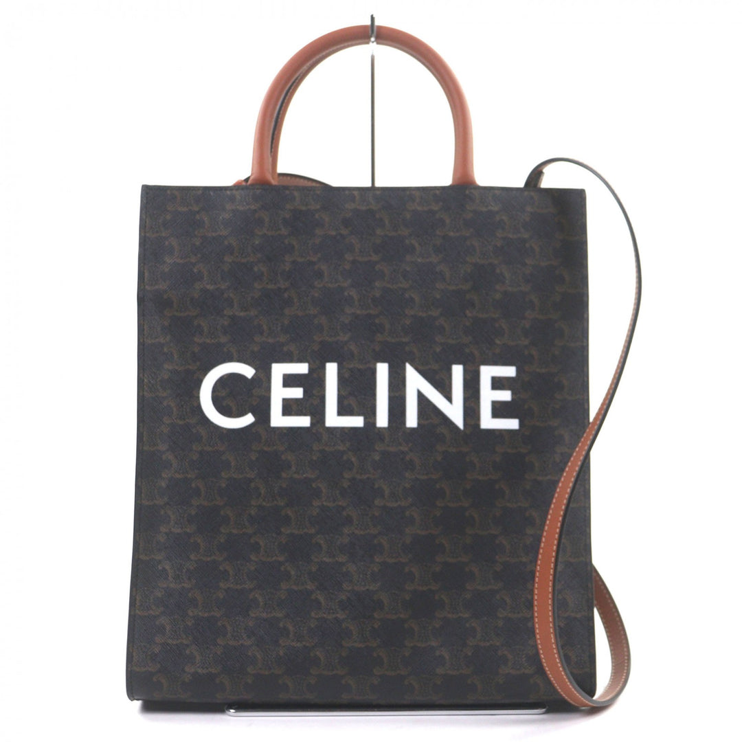Excellent CELINE Tote Bag Vertical hippopotamus Triomphe 191542BZK 04LU