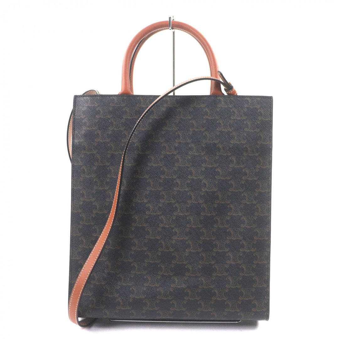 Excellent CELINE Tote Bag Vertical hippopotamus Triomphe 191542BZK 04LU